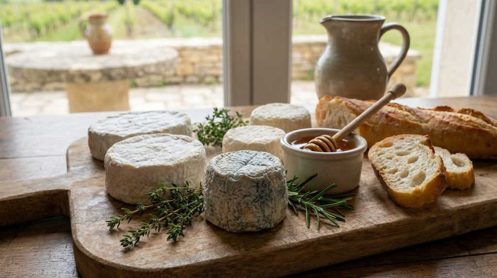 découvrez le crottin de la loire, ce délicieux petit fromage de chèvre aop, incontournable sur tous les bons plateaux pour ravir vos papilles.