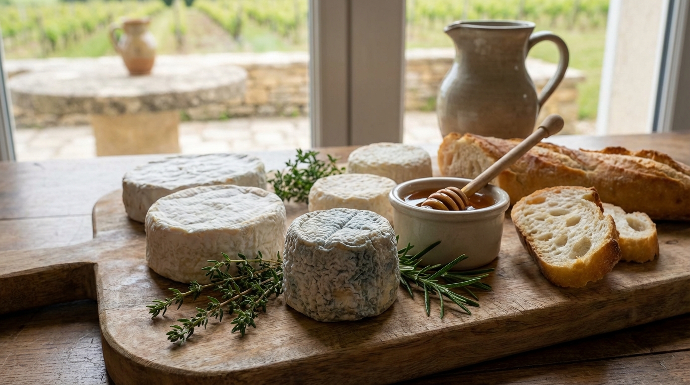 découvrez le crottin de la loire, ce délicieux petit fromage de chèvre aop, incontournable sur tous les bons plateaux pour ravir vos papilles.