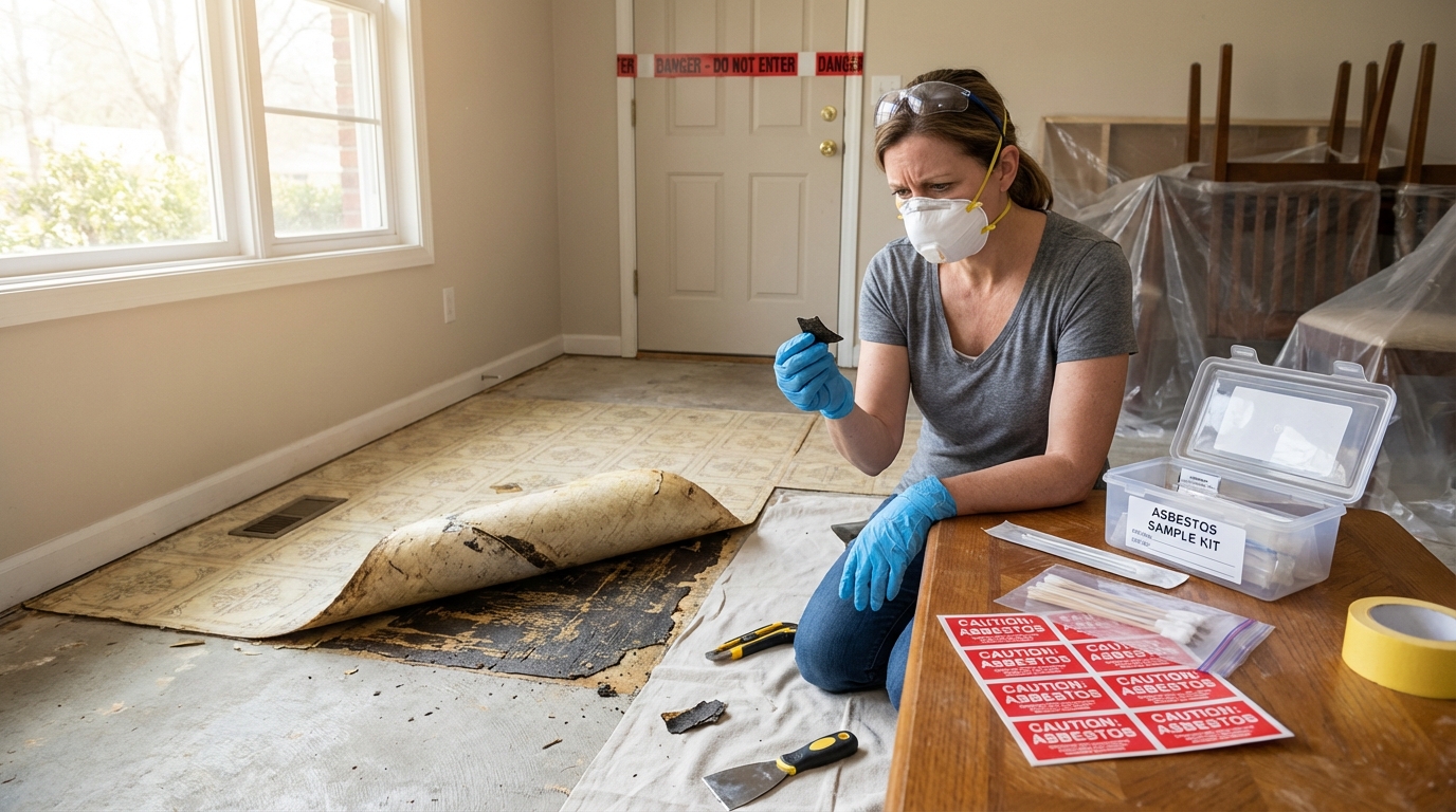 vous soupçonnez la présence d'amiante dans votre colle de sol avant de commencer des travaux ? découvrez les étapes essentielles pour sécuriser votre chantier et protéger votre santé.